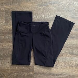 Shambhala Black Women's Work Out Flare Pants